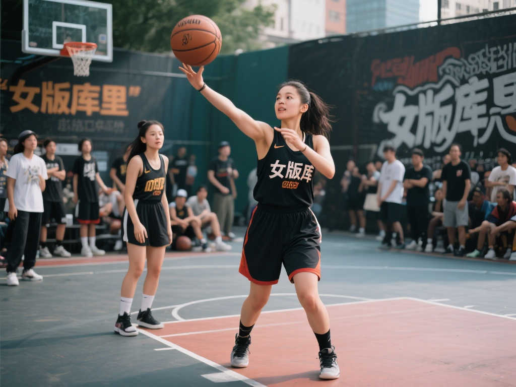 大表妹野球场秀球技，路人惨遭碾压！